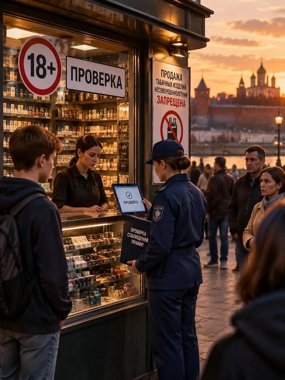 ⚡️Продавцов табака начнут лишать лицензий за продажу несовершеннолетним