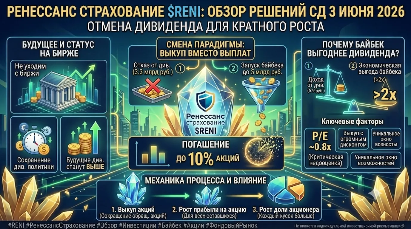 #RENI #РенессансСтрахование #Обзор #Инвестиции #Байбек #Акции #ФондовыйРынок