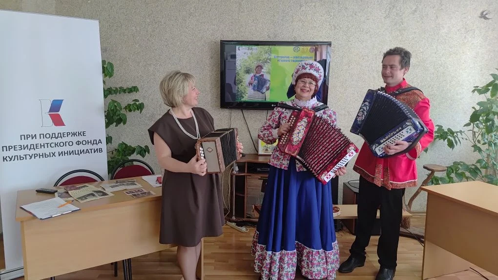 🪗В рамках проекта «Гармонь в жизни — гармония в душе», реализуемого при поддержке През...