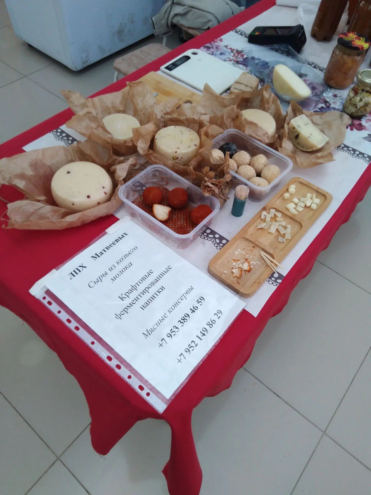 Сыры из козьего молока.