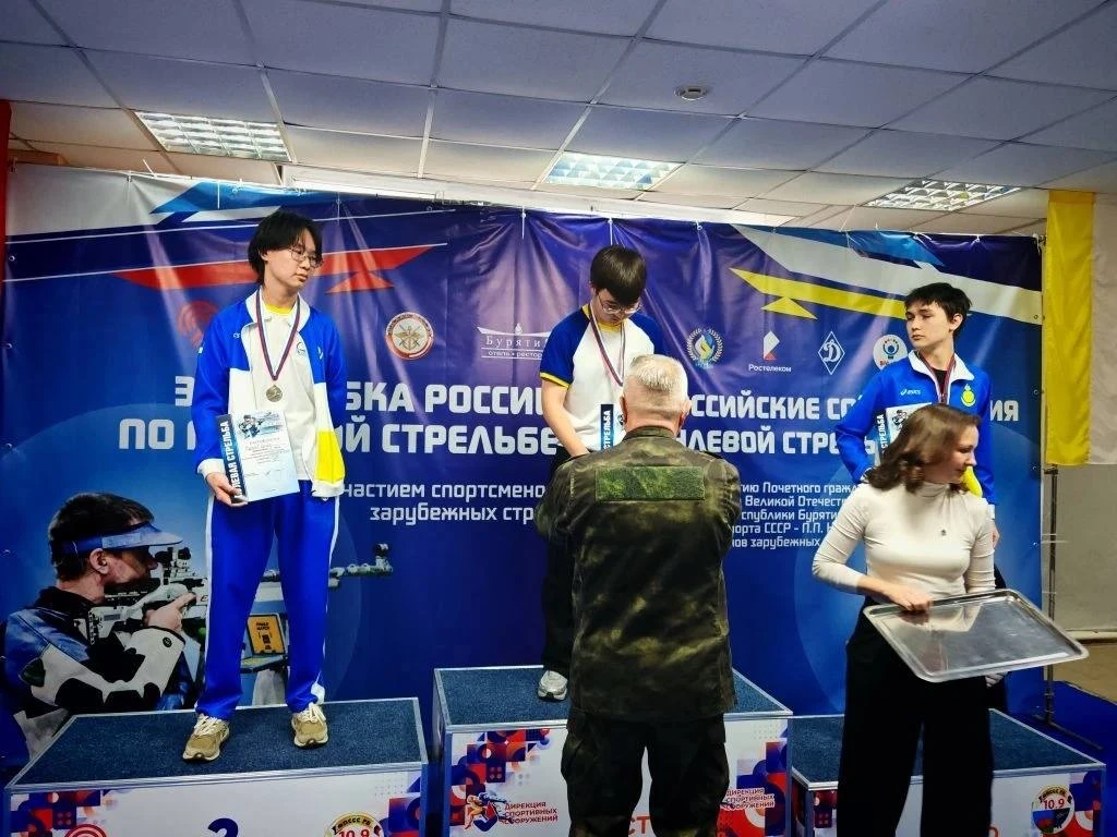 Цэдашиев Булат - победитель Чемпионата и Первенства Республики Бурятия по пулевой стрельбе! 🏆🥇🙌  На 