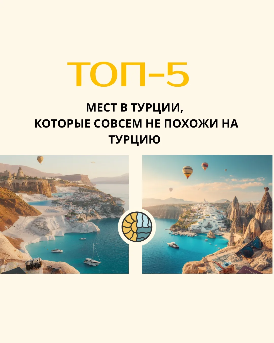 🇹🇷 ТОП-5 МЕСТ В ТУРЦИИ, КОТОРЫЕ СОВСЕМ НЕ ПОХОЖИ НА ТУРЦИЮ 🇹🇷