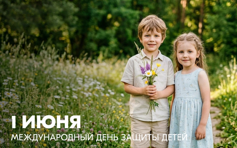 С Днём защиты детей! 🌸
