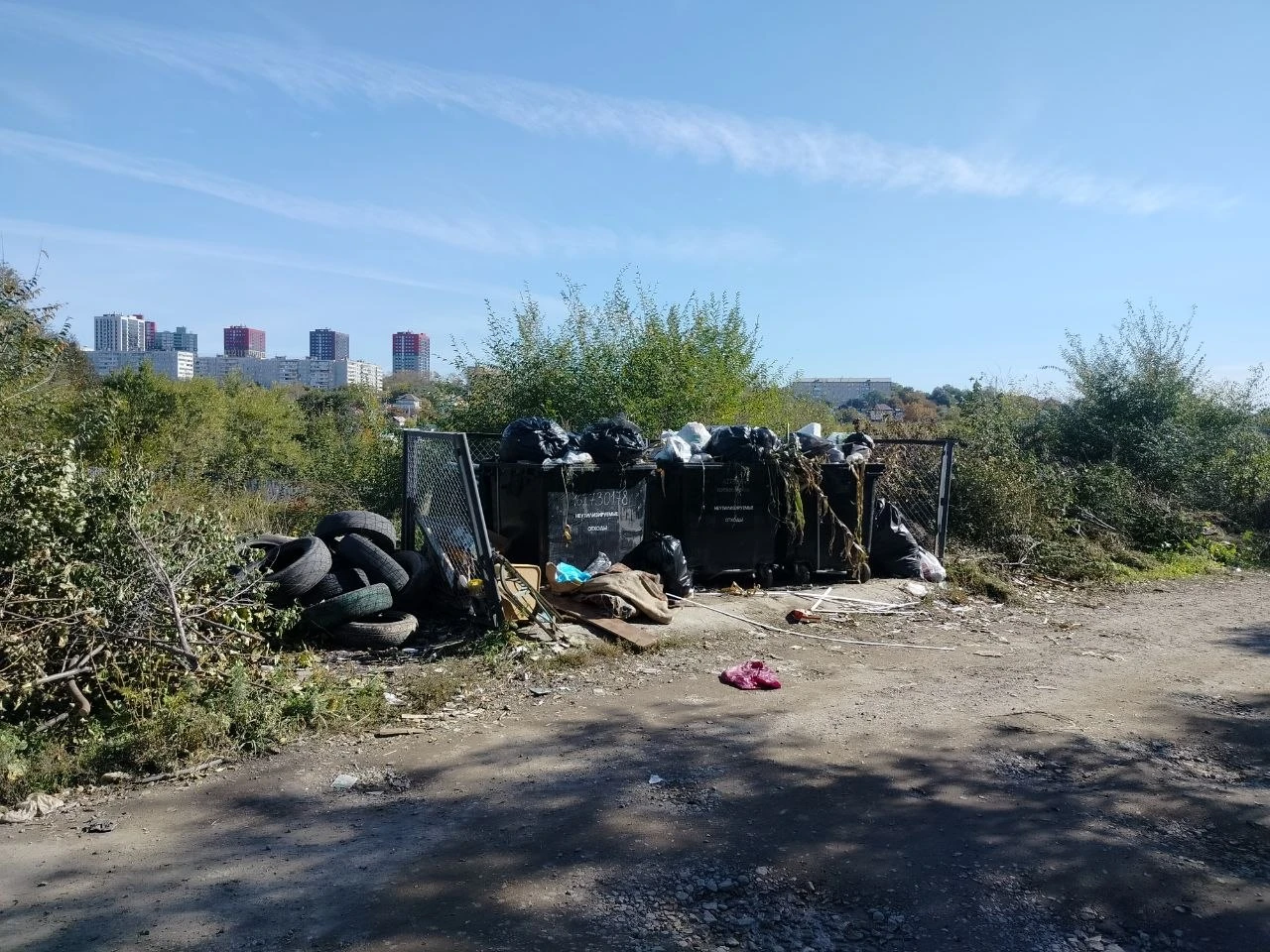 🚨 Жители Хабаровска жалуются на невывоз мусора