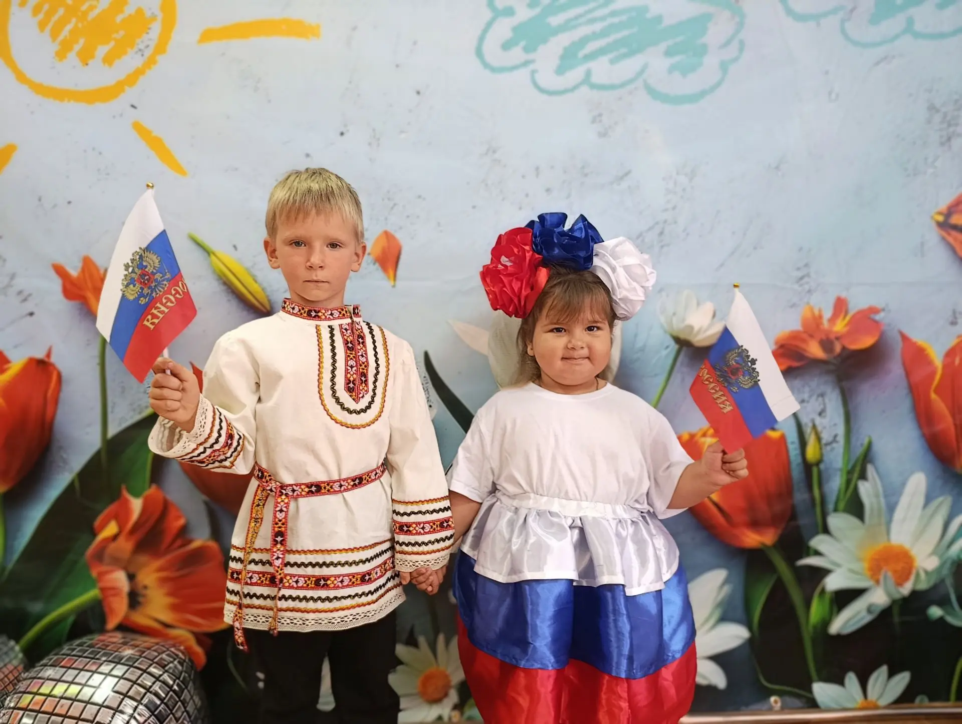Флаг России.