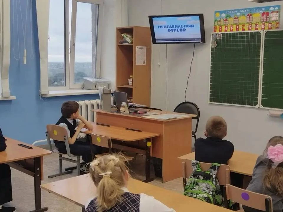♻️ Наши младшие школьники — в команде «Помощников Земли»!