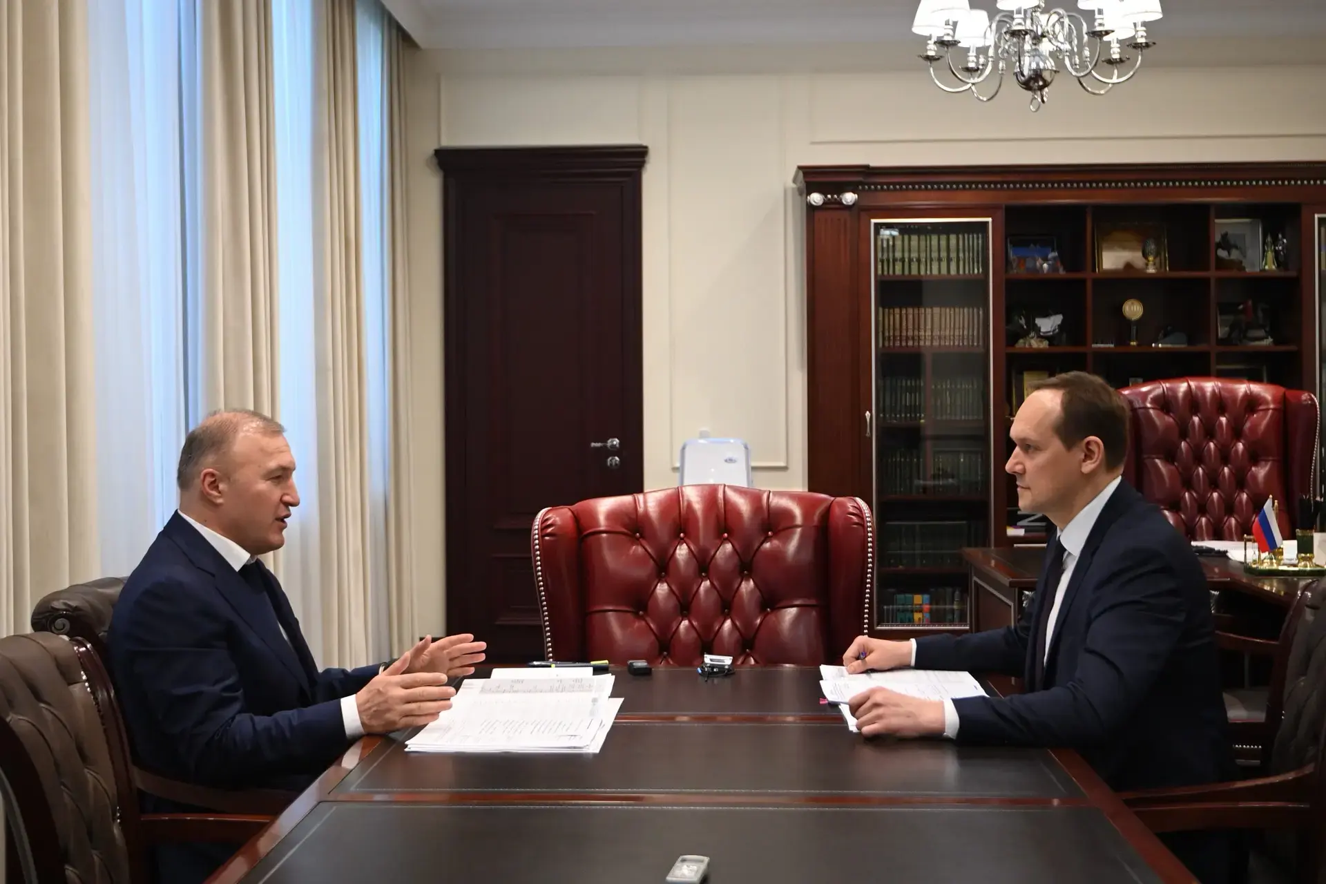 ✅В Доме Правительства Республики Адыгея в Майкопе состоялись рабочая встреча и совместное совещание 
