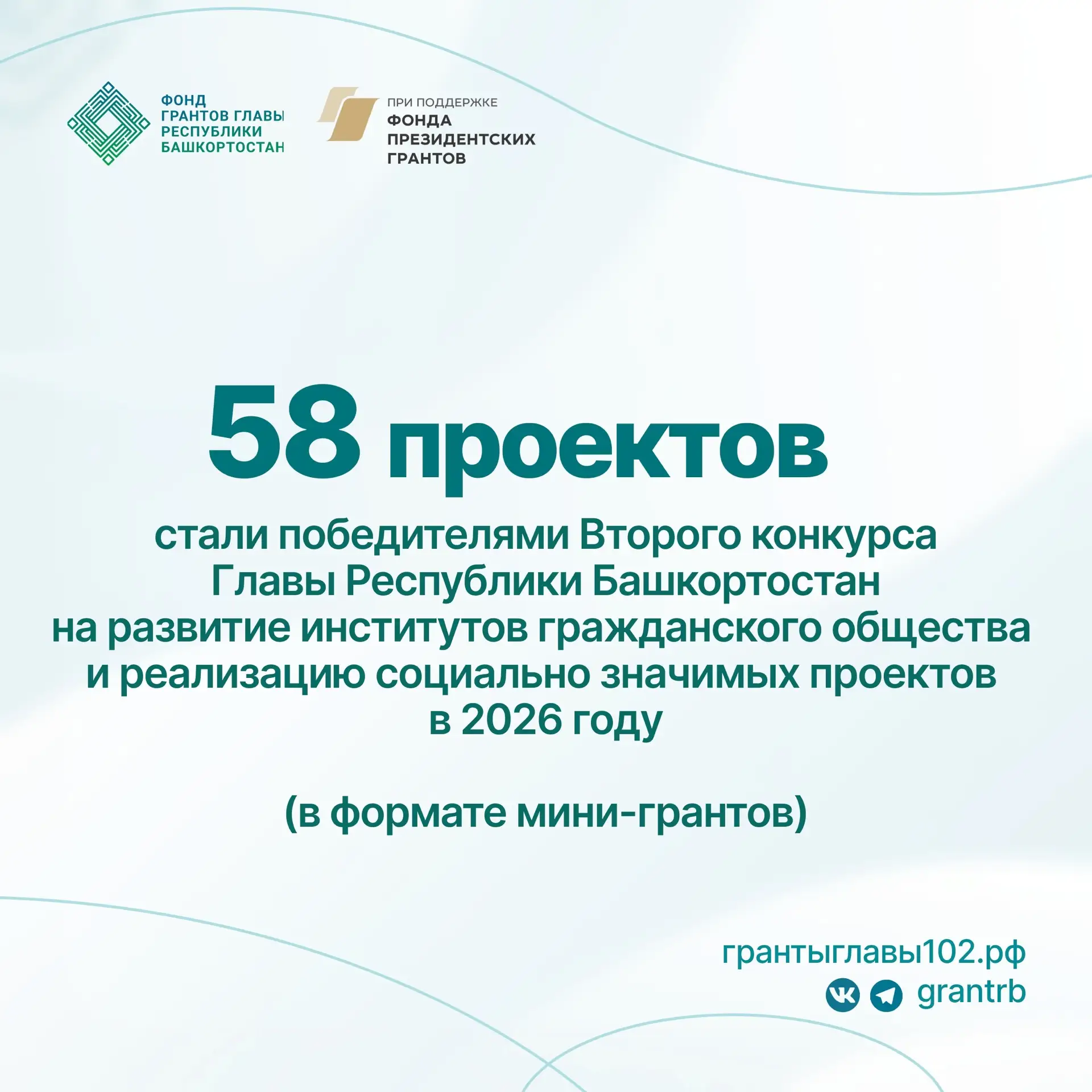 Объявлены победители конкурса мини-грантов⚡
