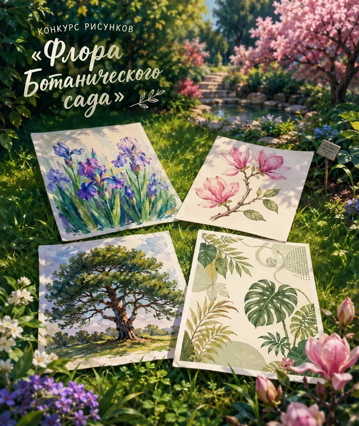Идет прием заявок на художественный конкурс «Флора Ботанического сада» 🌿

Вдохновляетесь природой? 