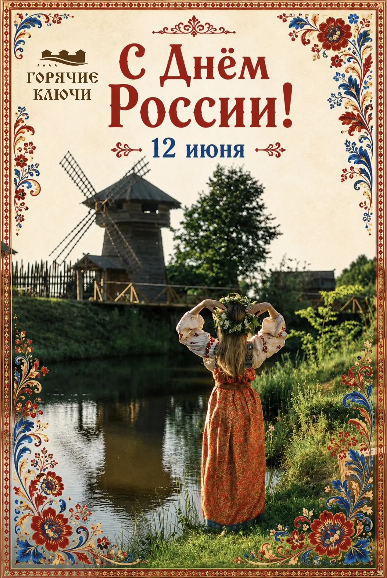 С Днём России! 🇷🇺🌿