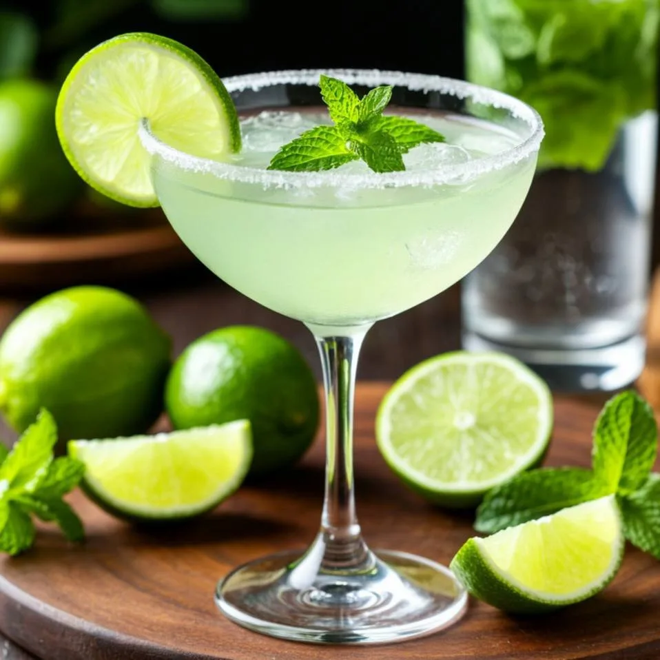 Мятный Дайкири с лаймом и ромом 🍸🌿🍋

Свежий, бодрящий и идеально сбалансированный — этот коктейль