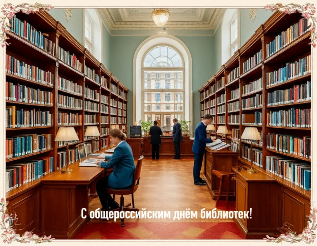 С общероссийским днём библиотек!  Уважаемые работники библиотечной системы города Брянска! Дорогие в
