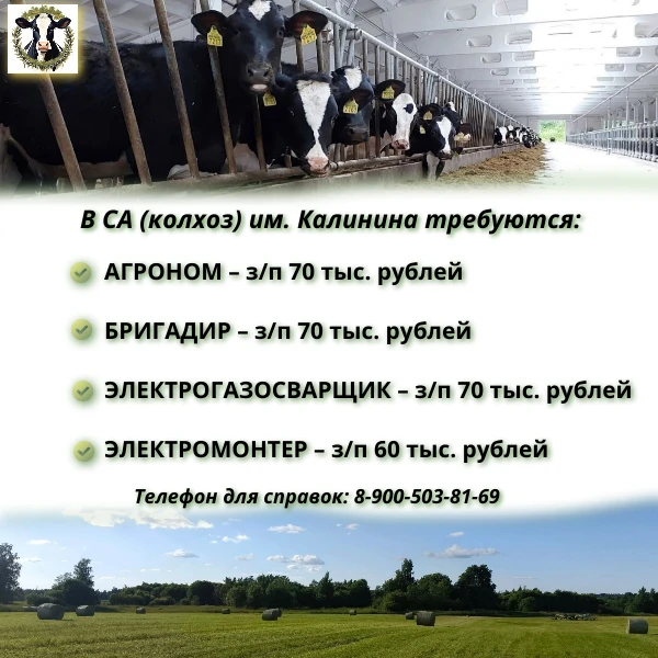 📢 Открытые вакансии! 🌾