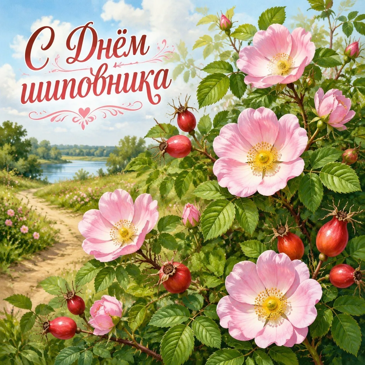 🌹☀️ 6 июня — Шиповников день (Свобориное дерево) ☀️🌹