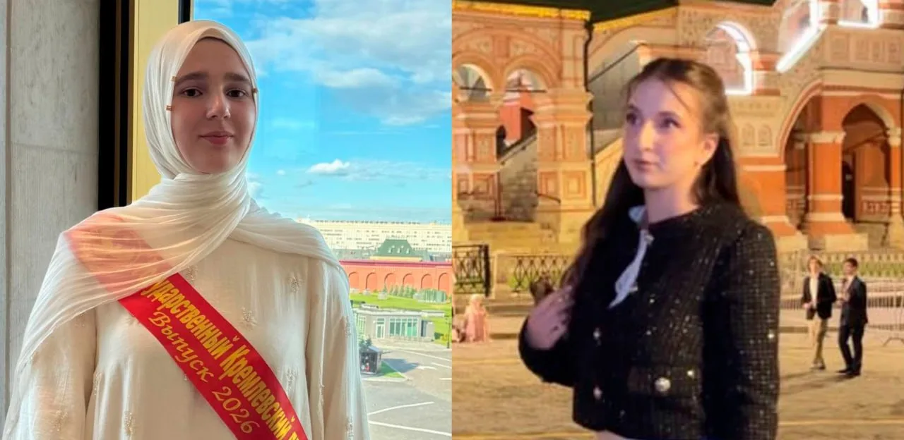Выпускницы из Хасавюрта приняли участие во Всероссийском выпускном бале в Кремле