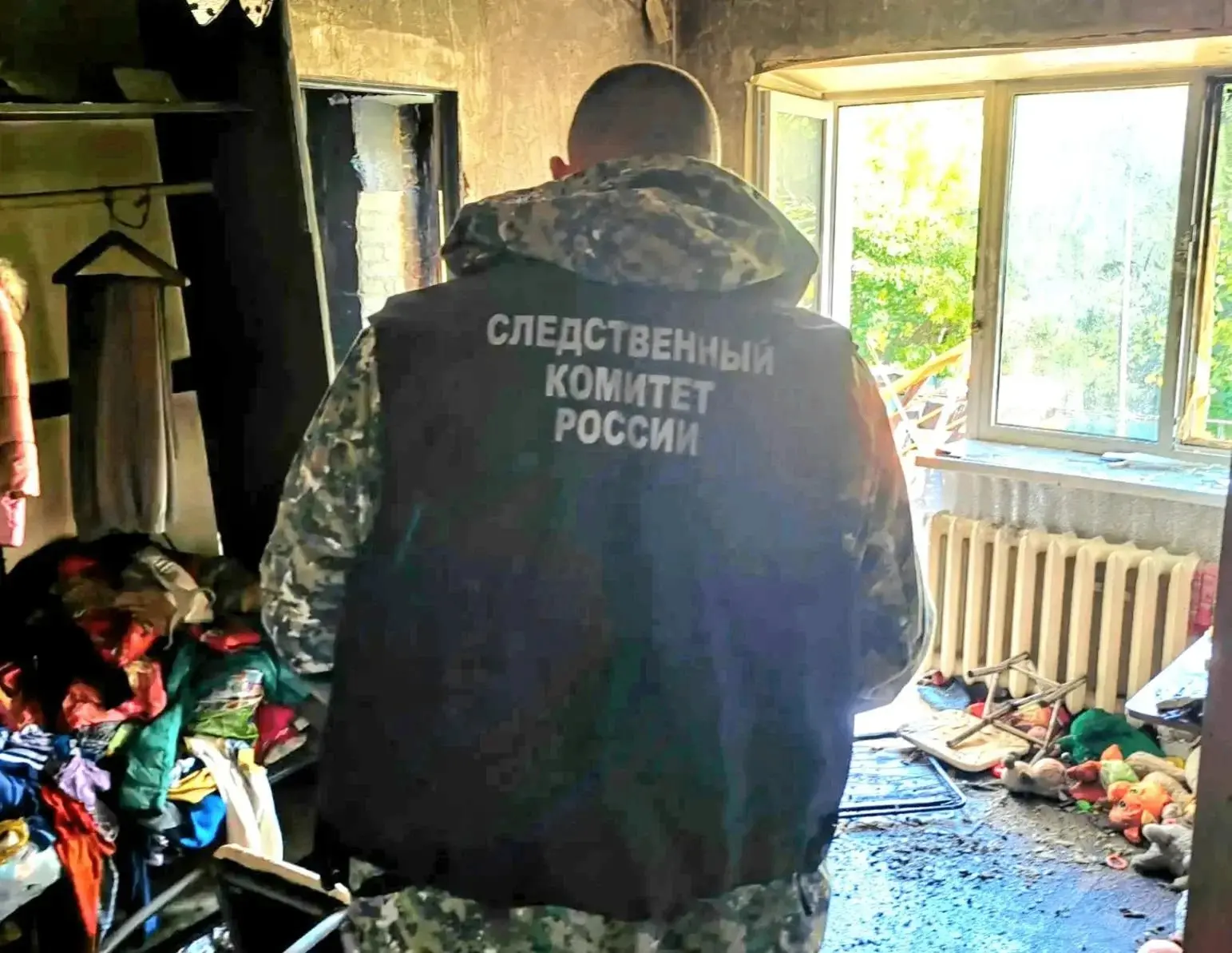 😭При пожаре в Мичуринске погибли пенсионерка и двое детей