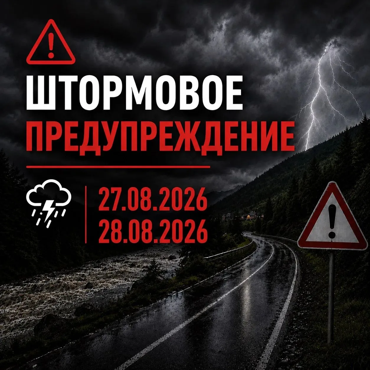 ⚠️ ШТОРМОВОЕ ПРЕДУПРЕЖДЕНИЕ