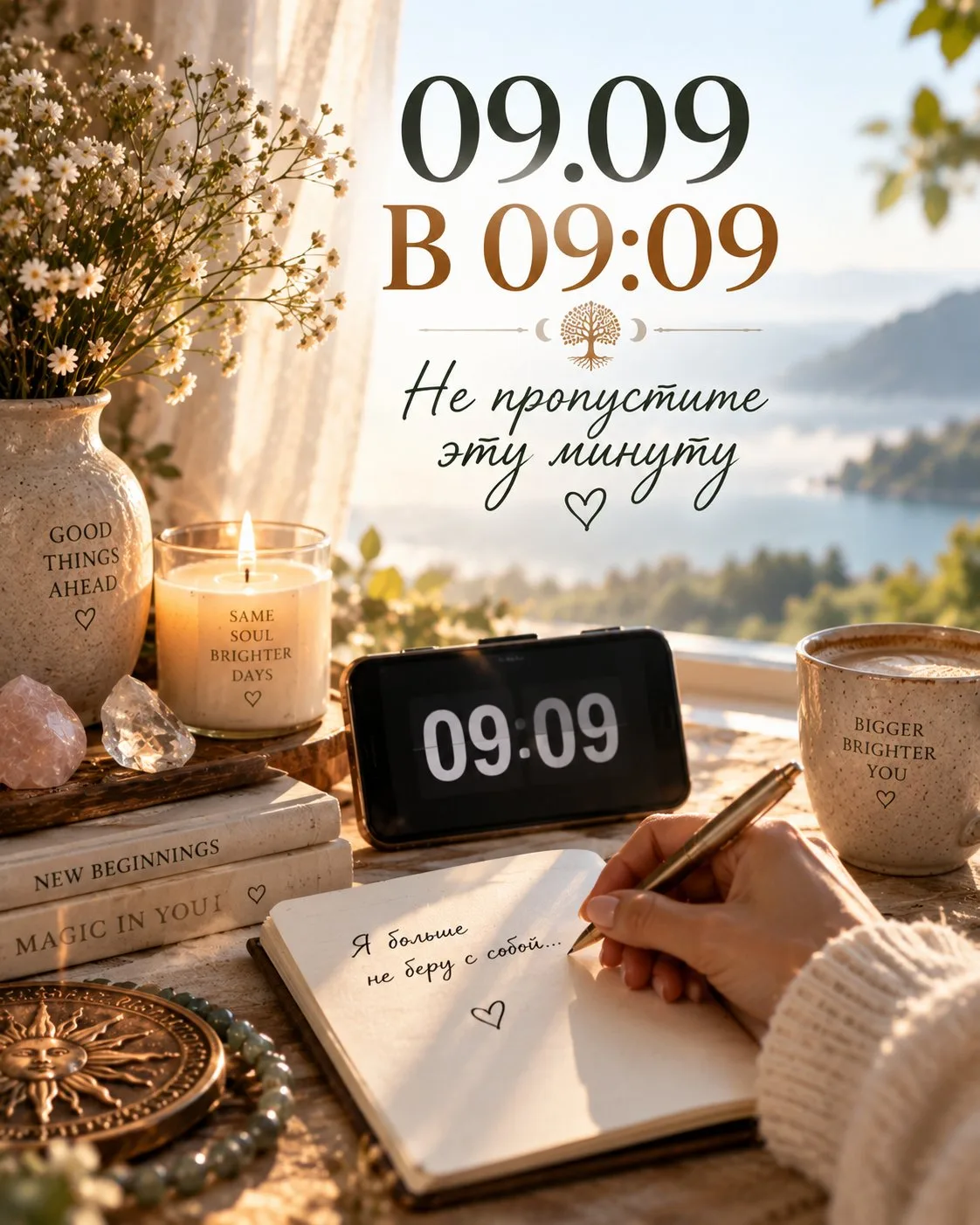 ✨ 09.09 В 09:09 — НЕ ПРОПУСТИТЕ ЭТУ МИНУТУ