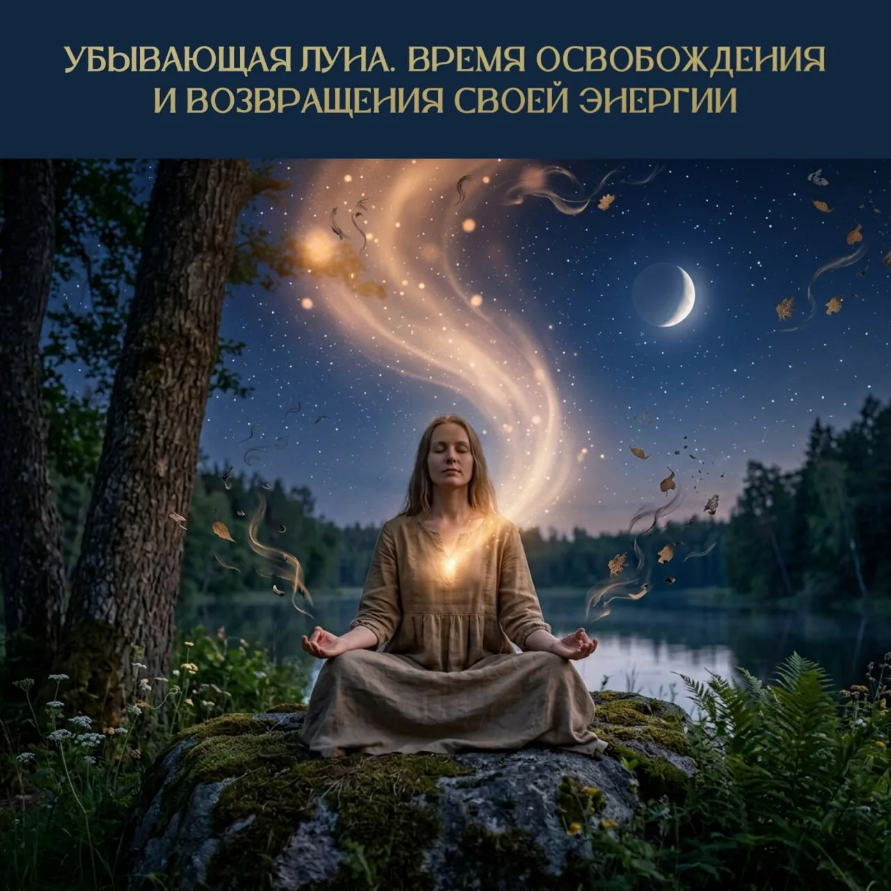 🌘✨ Убывающая Луна. Время освобождения и возвращения своей энергии