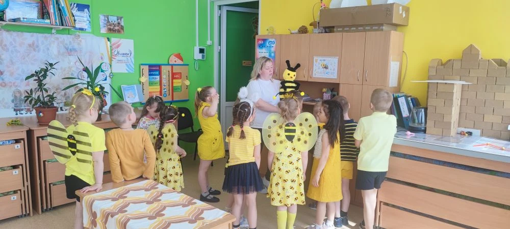 🐝 Пчелиные приключения в 1-й старшей группе!
