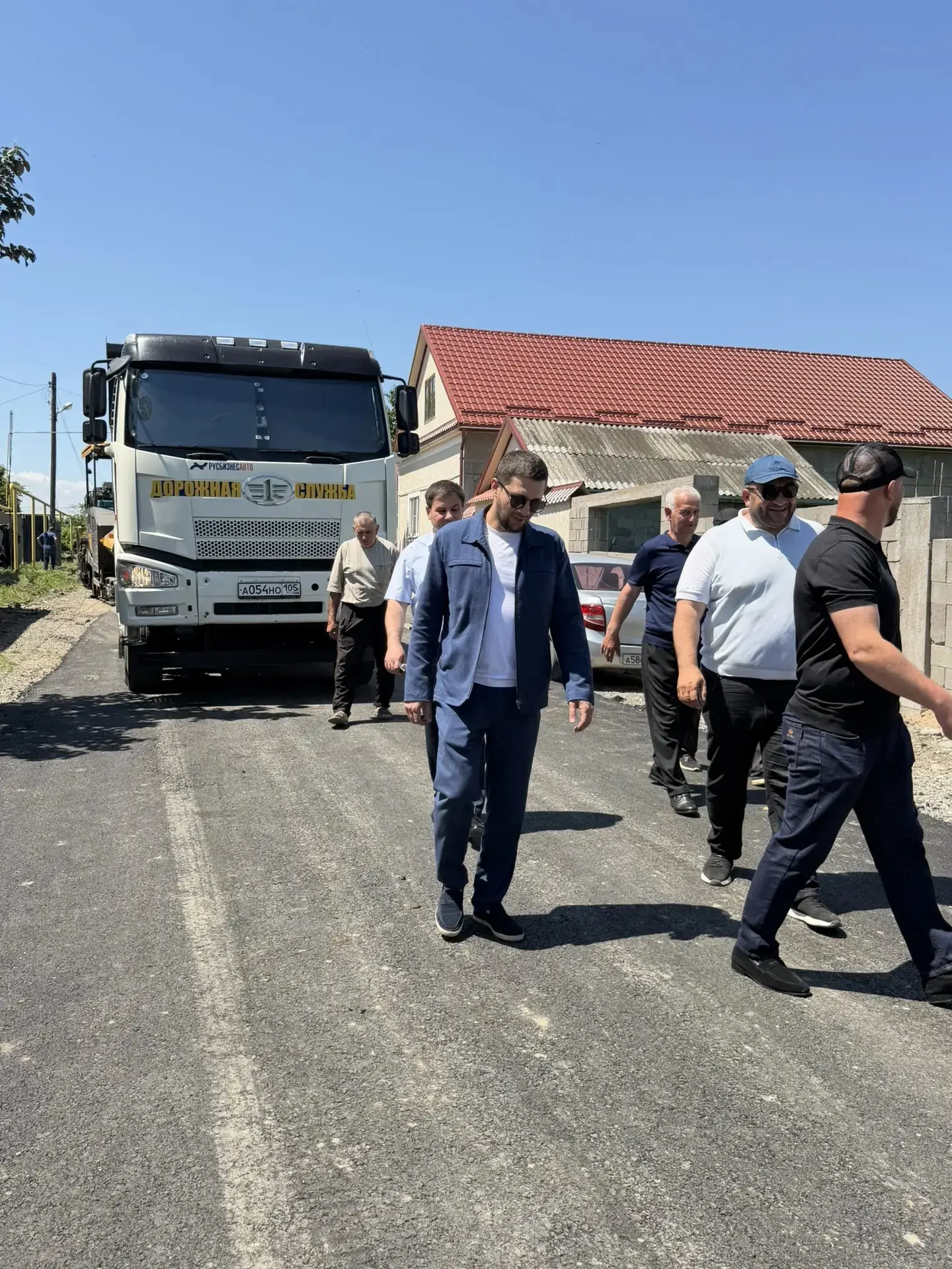 Благоустройство дорог.