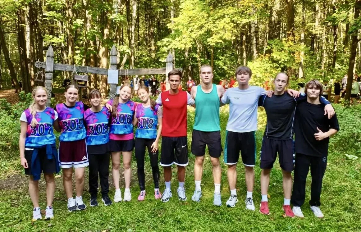 🏃🏻‍♂️Наши на легкоатлетическом кроссе!🏃🏻‍♀️