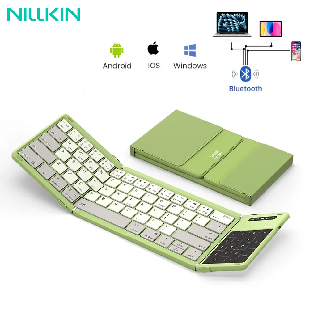 NILLKIN Mini — складная беспроводная клавиатура.