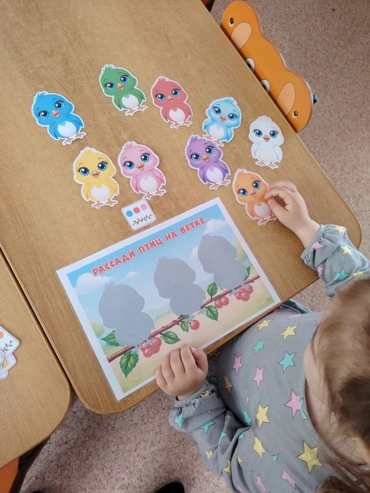 🐦 «Рассади птичек»: играем и развиваемся в «Улыбке»! 🐦