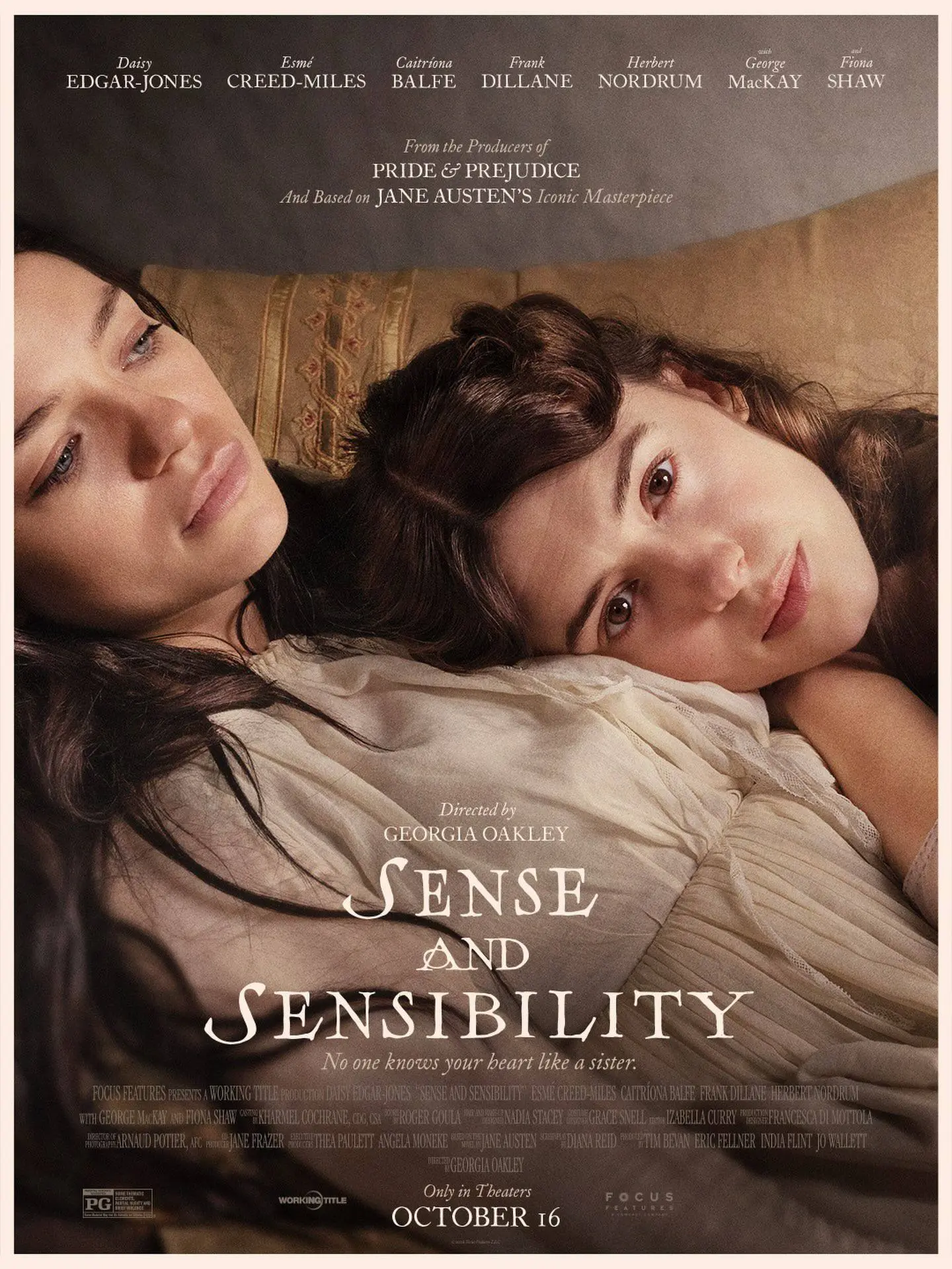 📚 А вот и постер к новой экранизации «Чувства и чувствительности» (Sense and Sensibili...