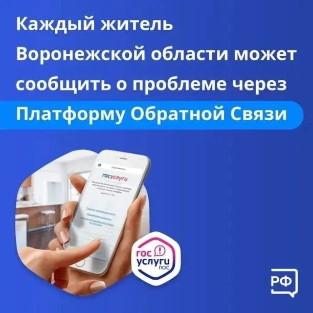 Каждый житель Воронежской области может сообщить о проблеме или задать вопрос по любой ...