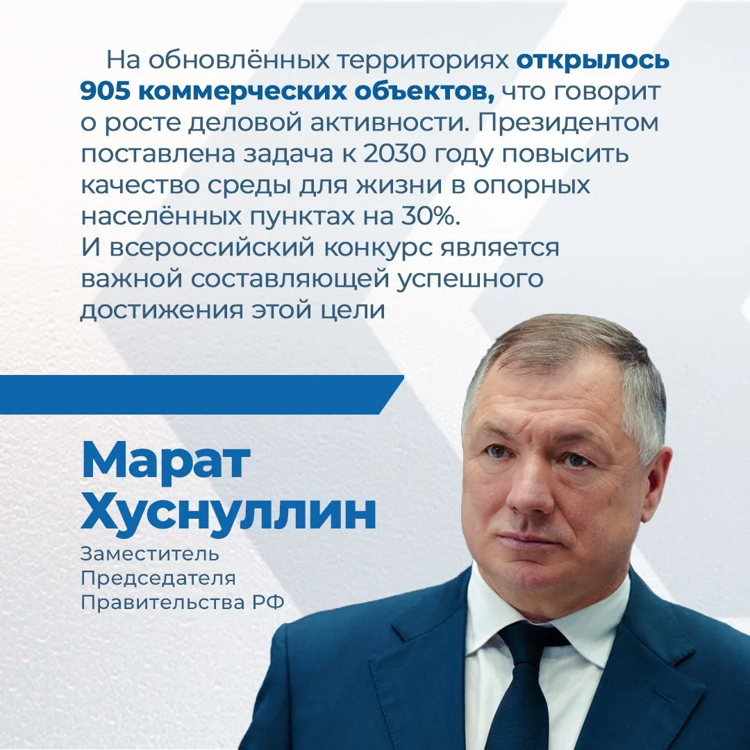Более 4 тысяч рабочих мест появилось в России благодаря конкурсным проектам благоустрой...