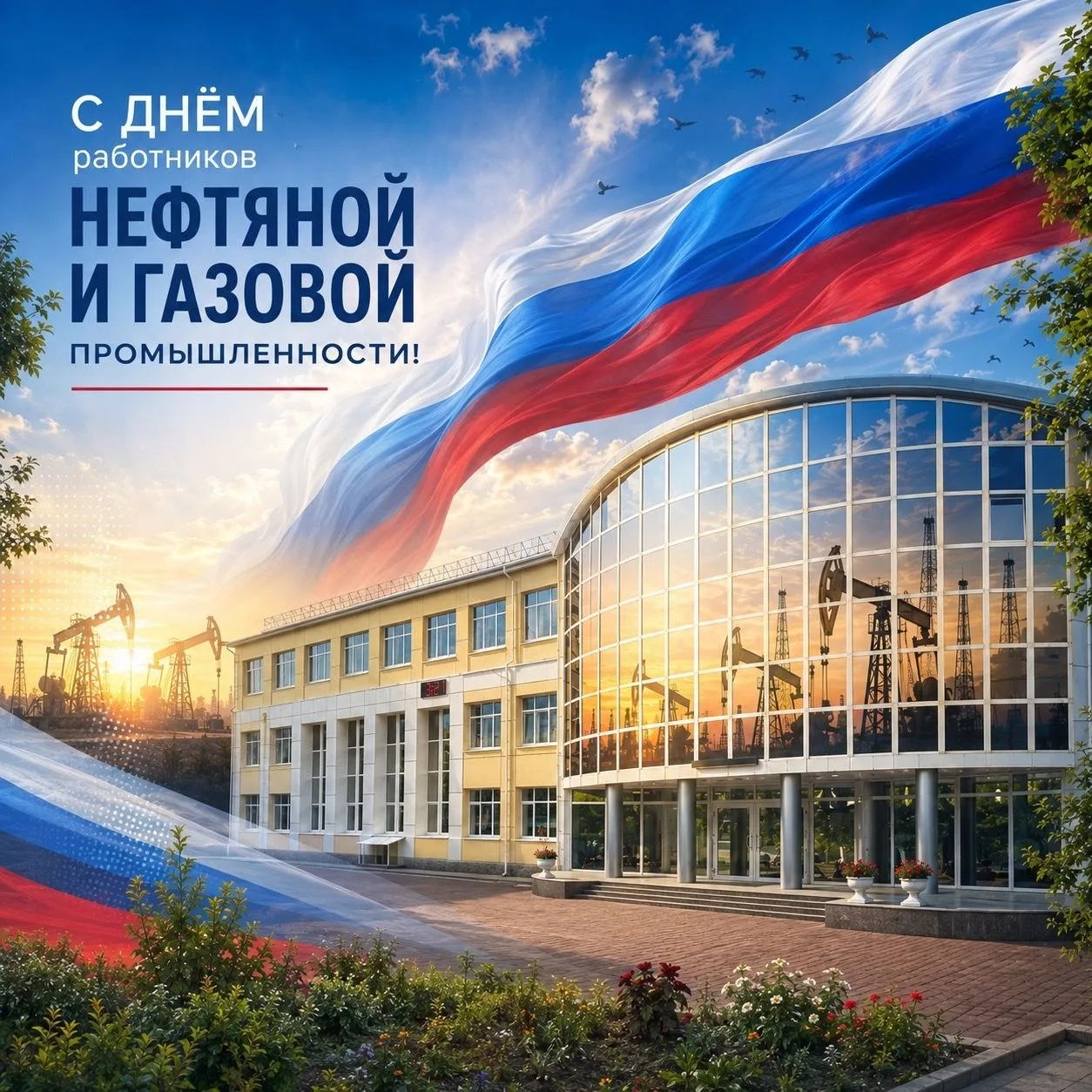 🛢 С Днём работников нефтяной и газовой промышленности!
