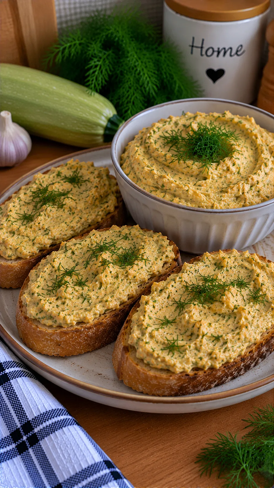 🥒 Нежная намазка из кабачка - вкусно даже просто с хлебом