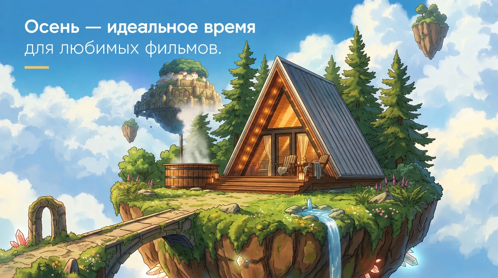 🍂 Осень — идеальное время для любимых фильмов.