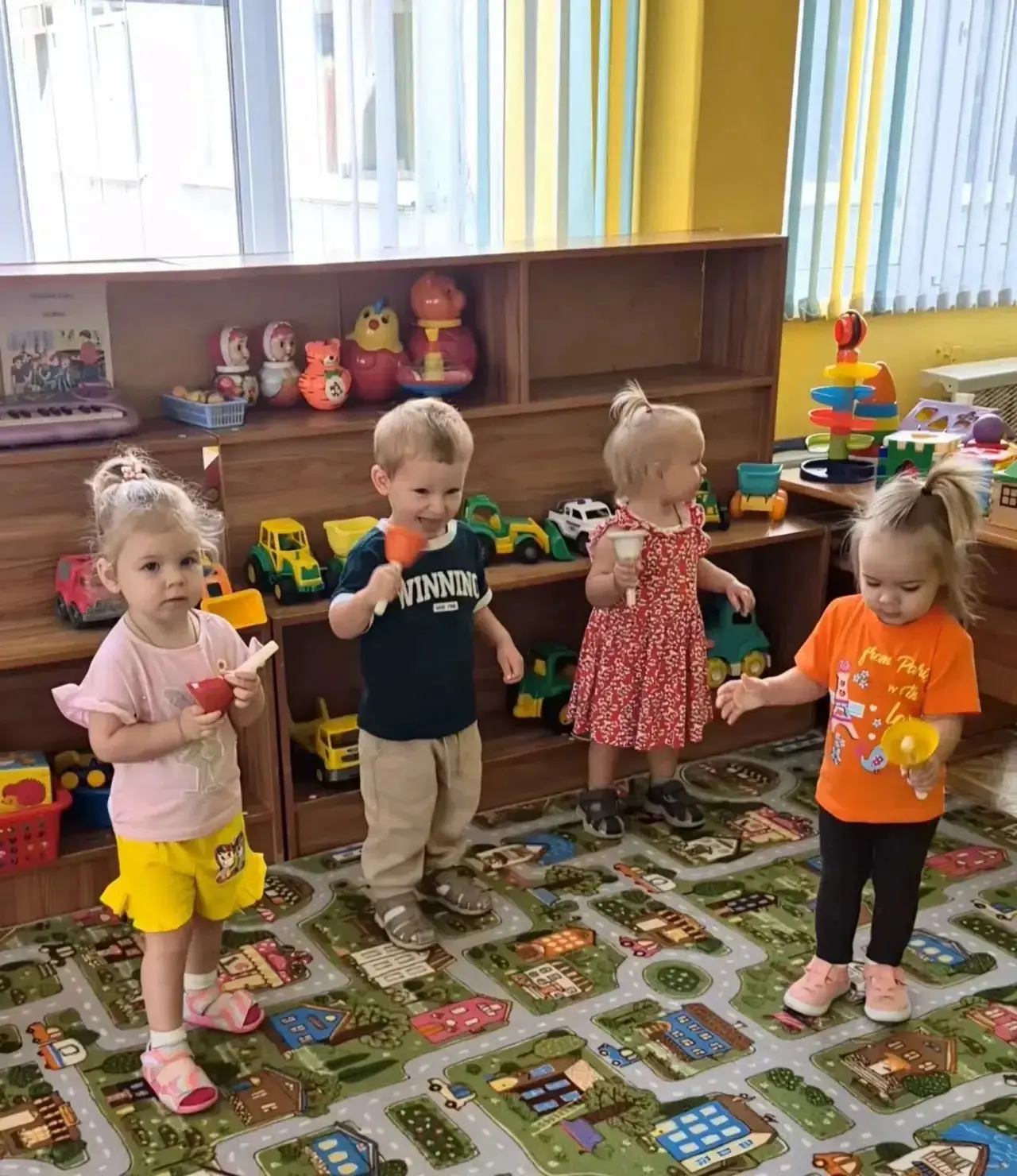 Сегодня в нашей ясельной группе был необычный день — День колокольчика! 🔔