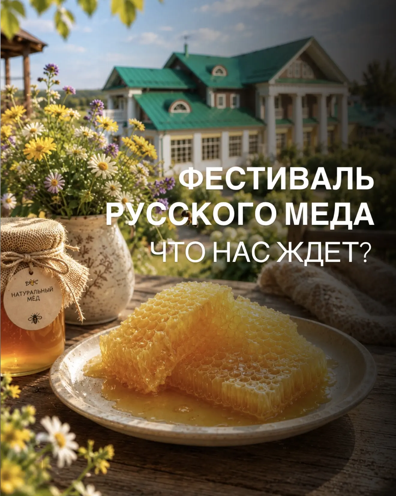 🍯 26 сентября в «Богдарне» ДЕНЬ РУССКОГО МЕДА!
