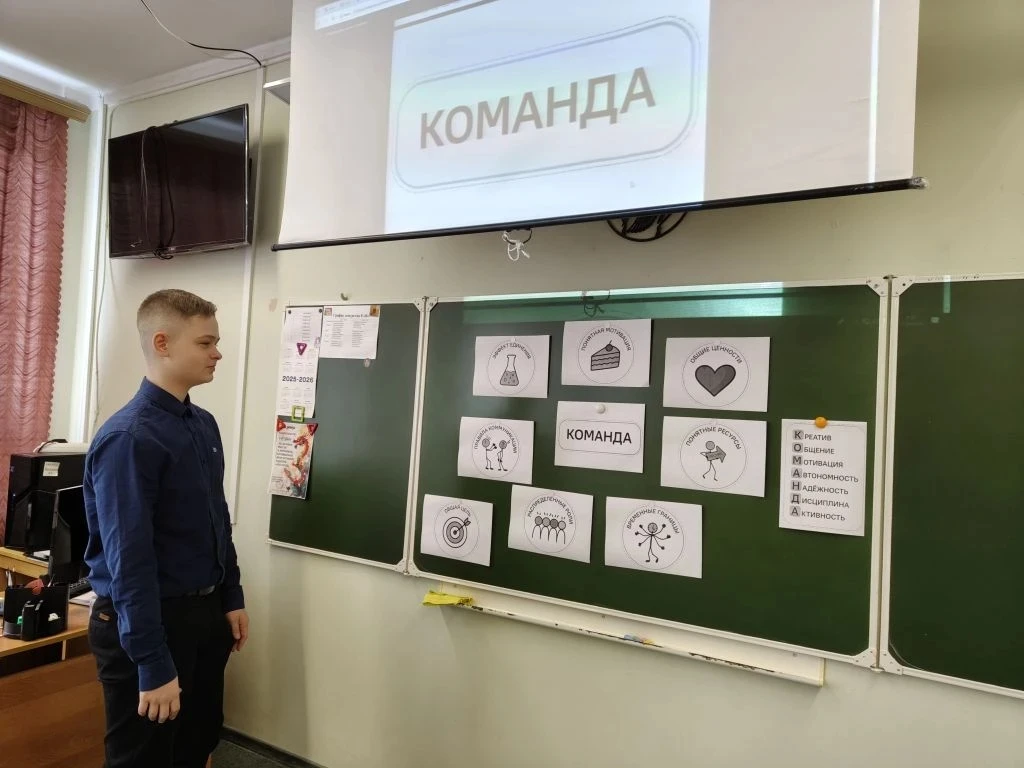 🌟В лицее прошли очередные занятия цикла «Разговоры о важном». Тема встречи — «Что значит работать в 