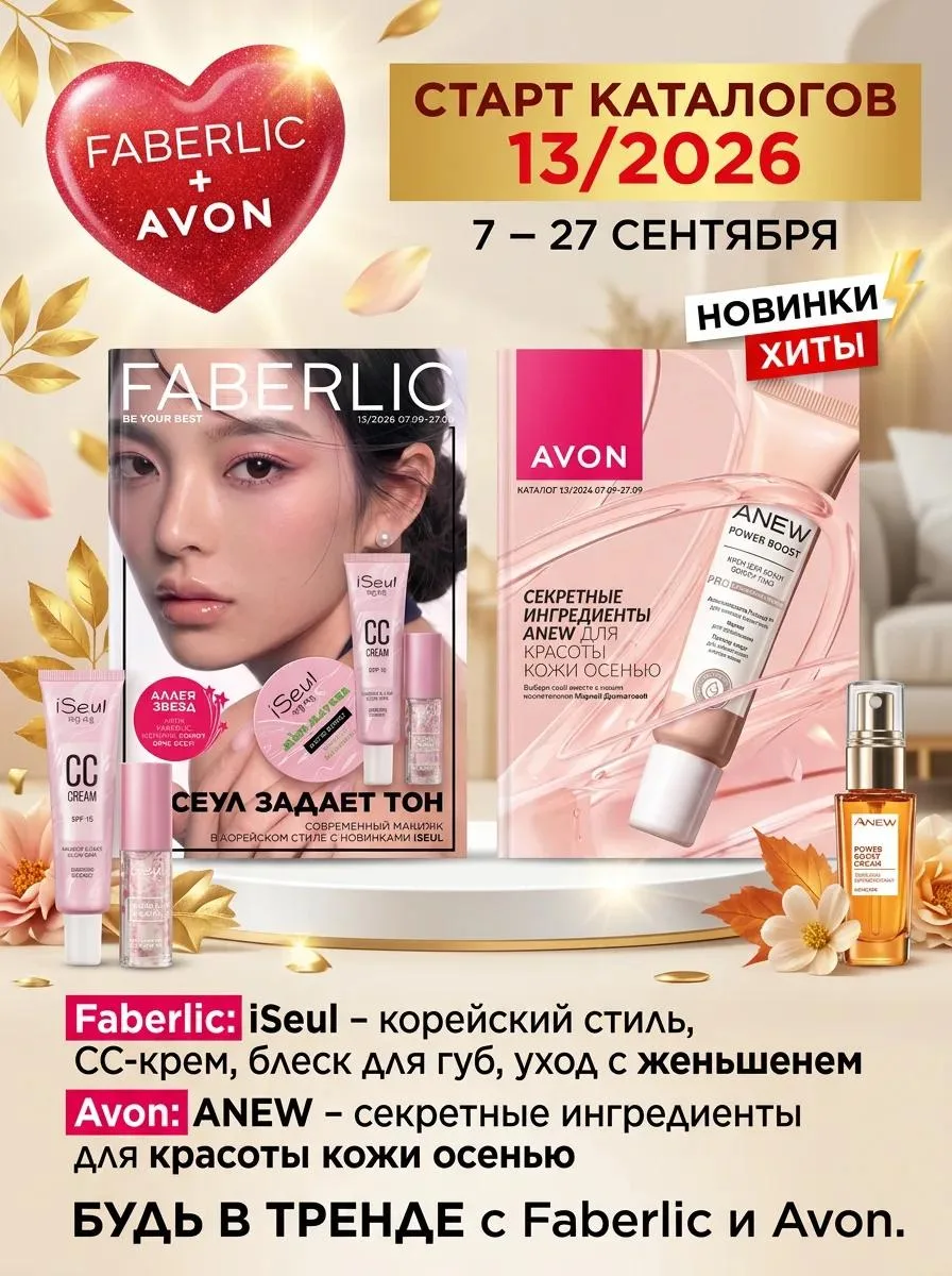 🍂✨ СТАРТ КАТАЛОГОВ