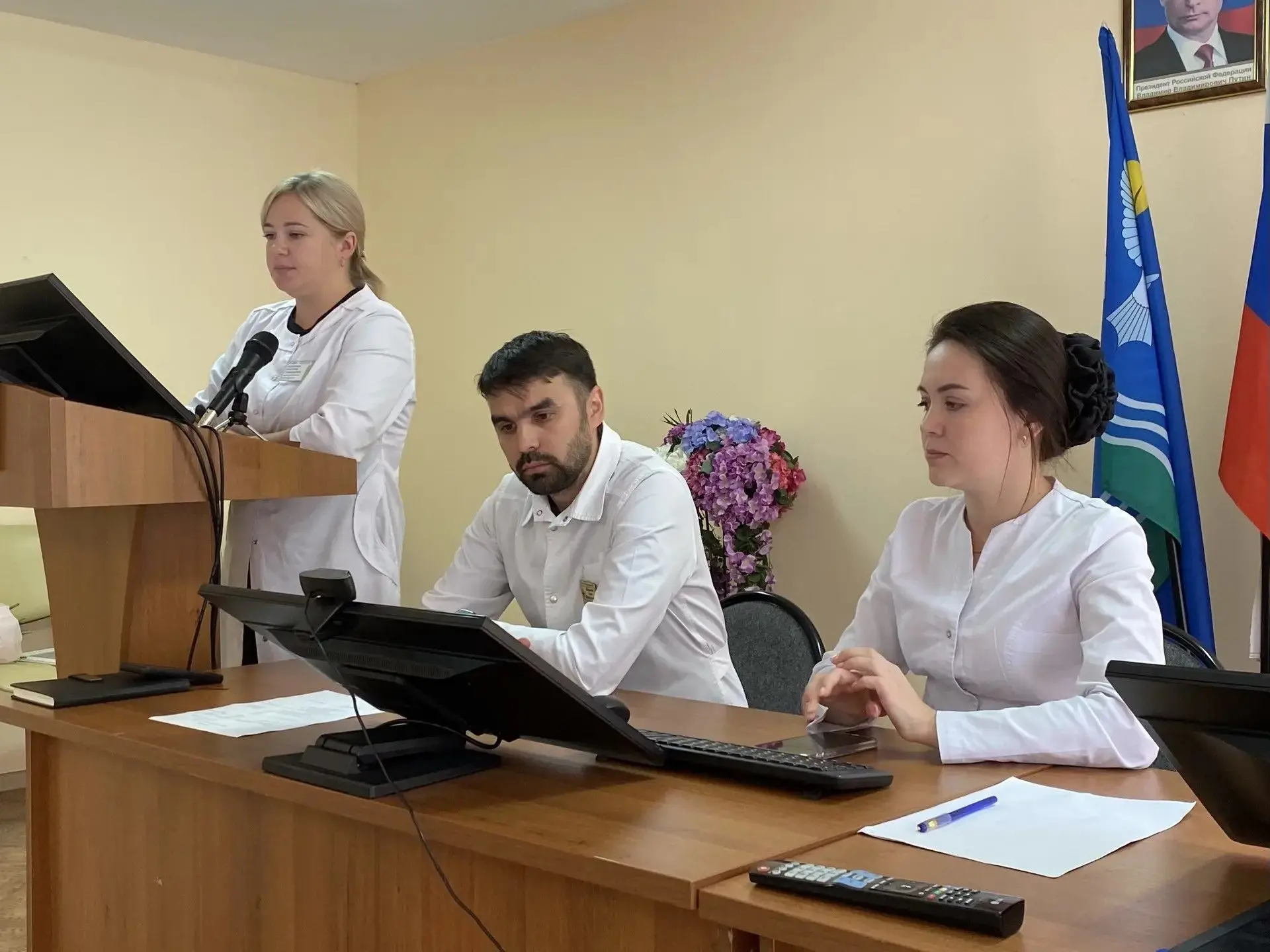📌Сегодня в ГБУЗ РБ Чишминская ЦРБ состоялся медицинский совет, посвящённый итогам работы здравоохра