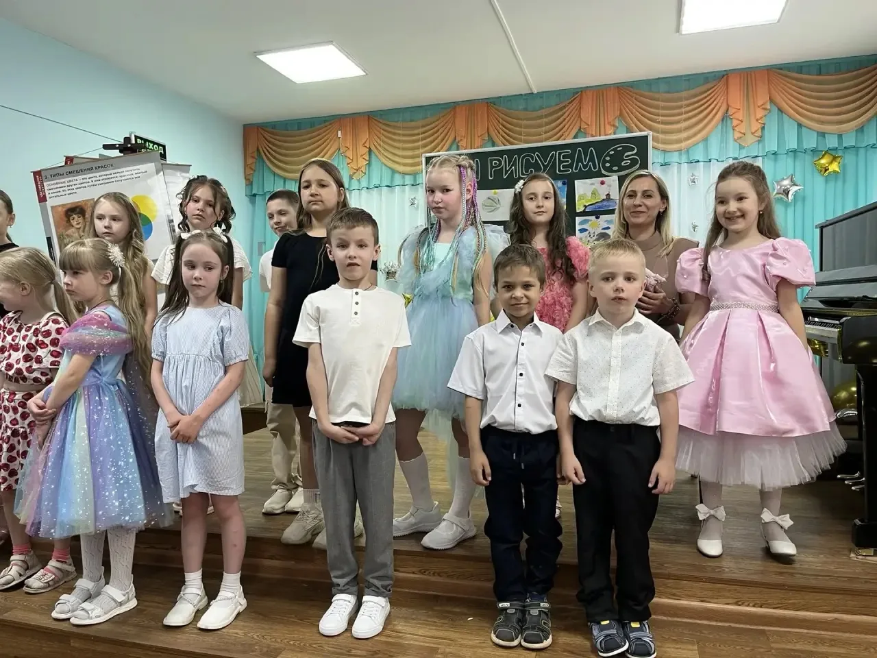 ✨ Наши маленькие звёздочки сделали первый шаг в большое искусство! ✨