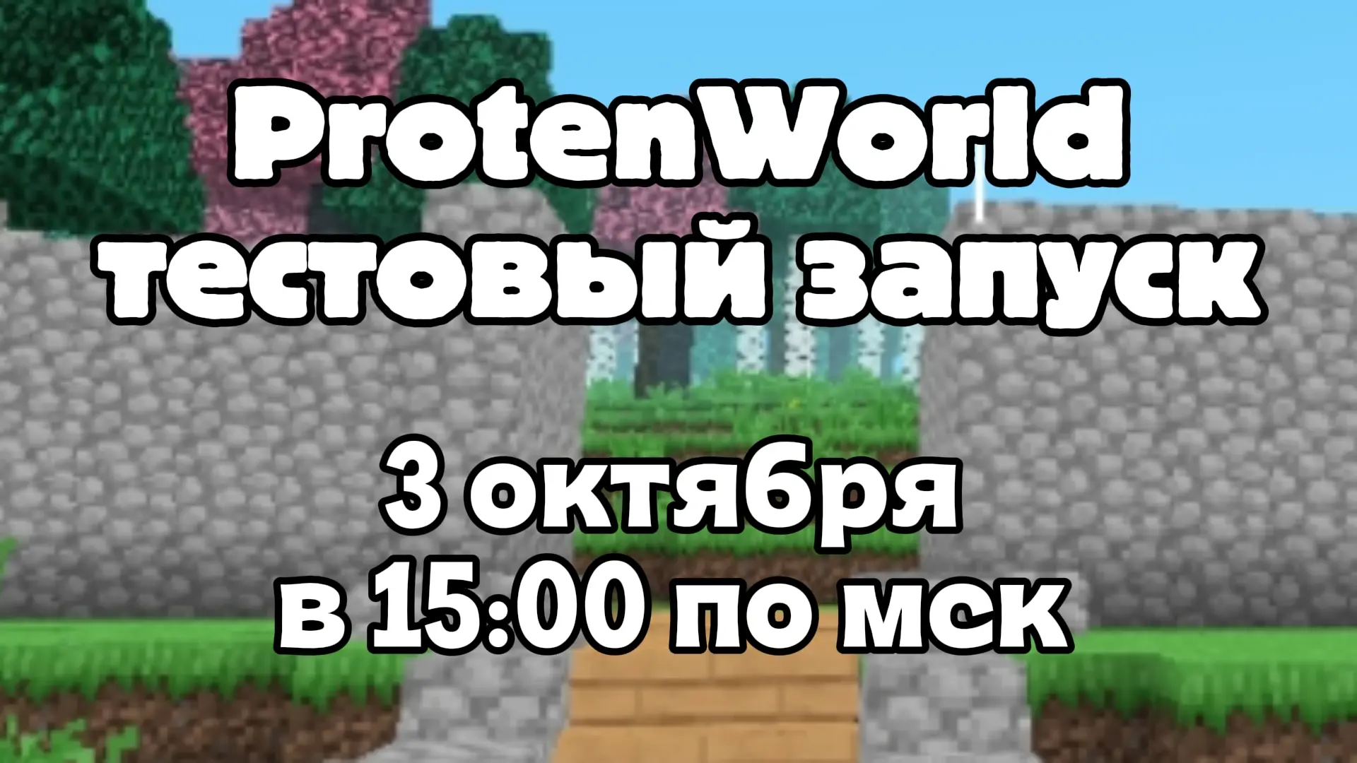Тест сервера ProtenWorld