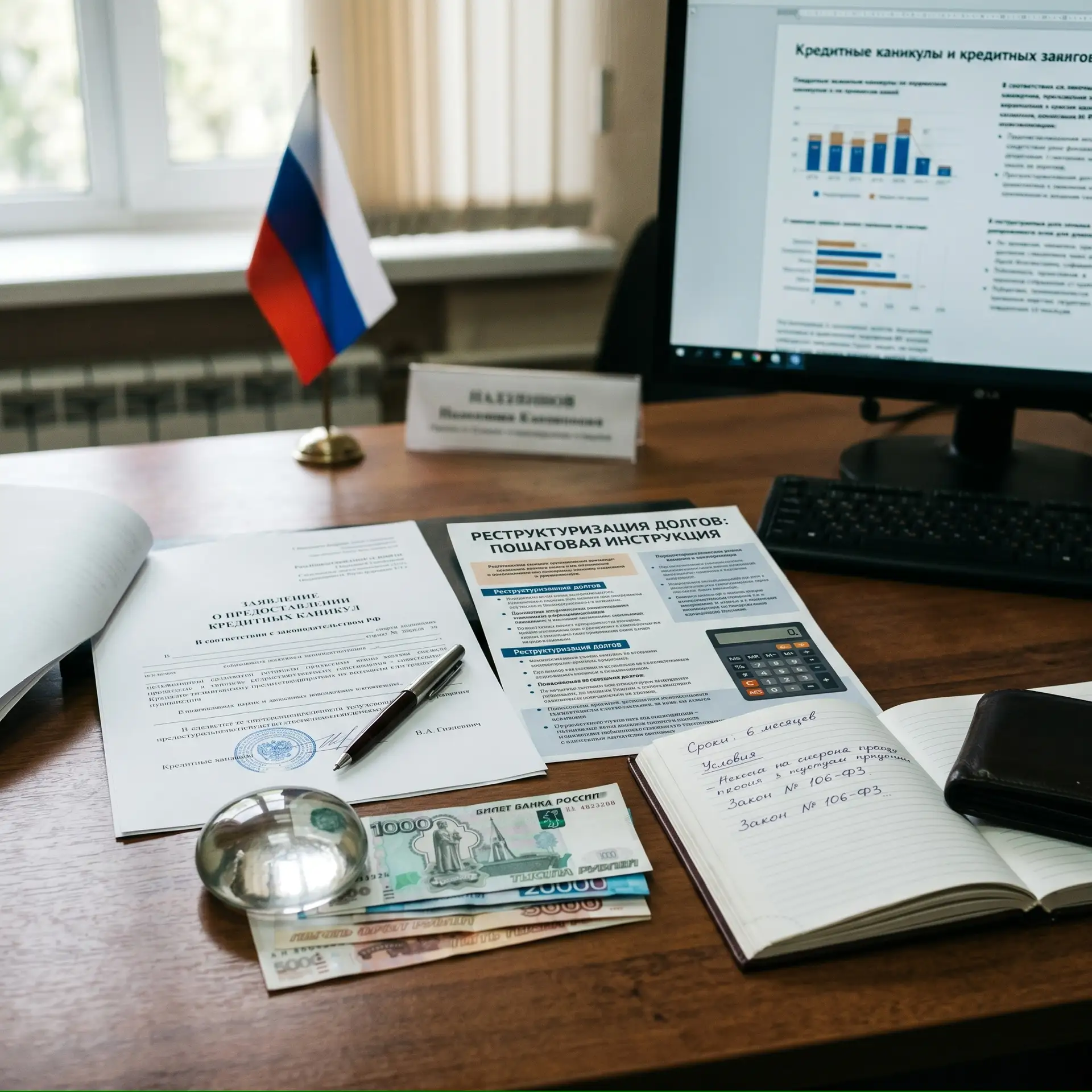 📉 Кредитные каникулы и реструктуризация — как законно снизить платежи по кредиту

Если стало тяжело