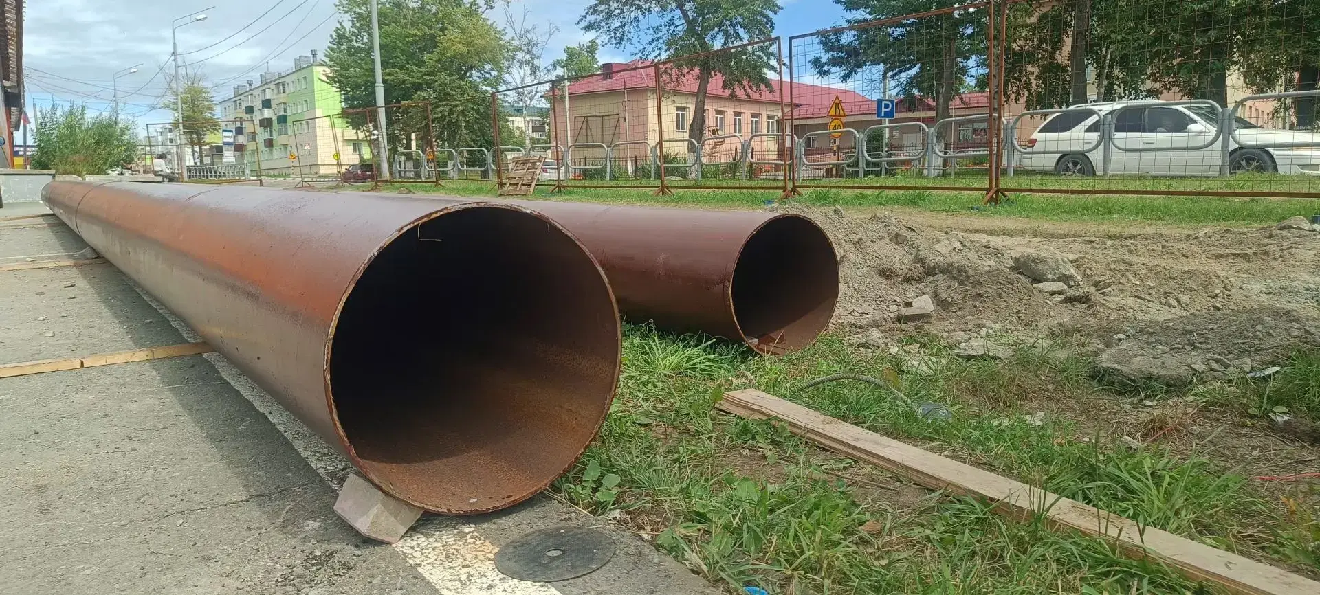 Мы продолжаем плановую замену тепловых сетей в рамках инвестиционной программы.