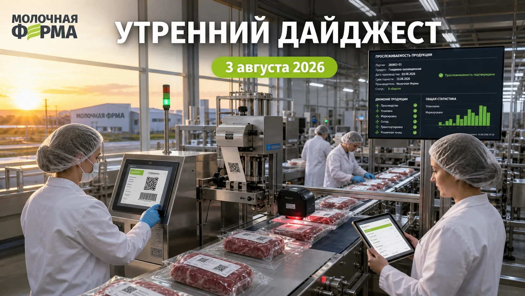 📢 Утренний дайджест АПК.