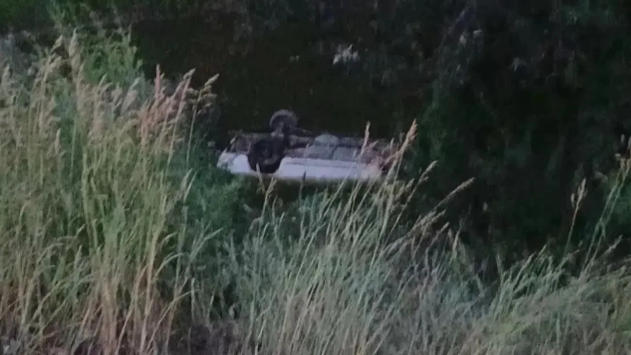 😱 ВАЗ упал в реку в Новосибирской области — водитель погиб