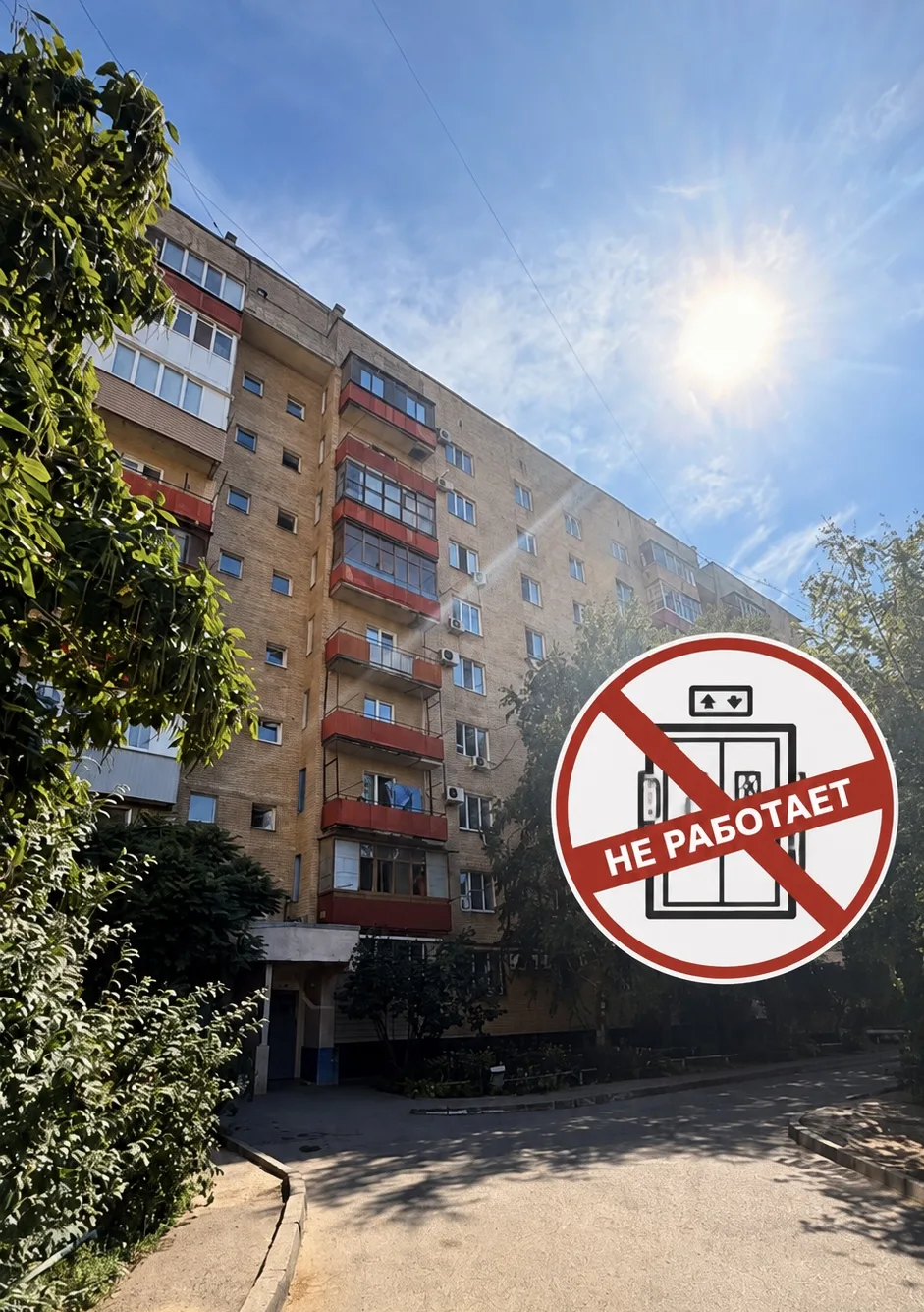 🛗 Без лифта с 12 июля: жители дома на Мира, 36а ждут ремонта