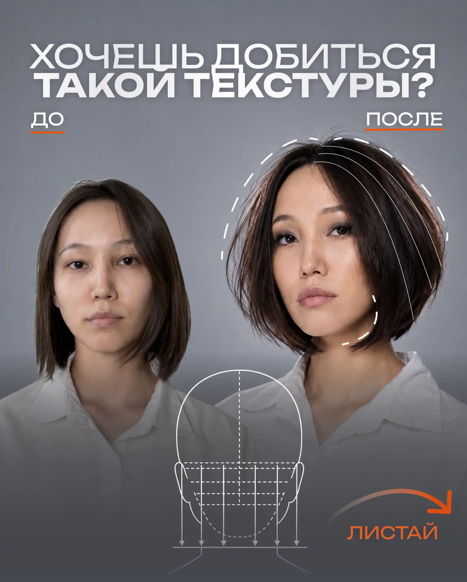 Что происходит со стрижкой после текстурирования? 🔥