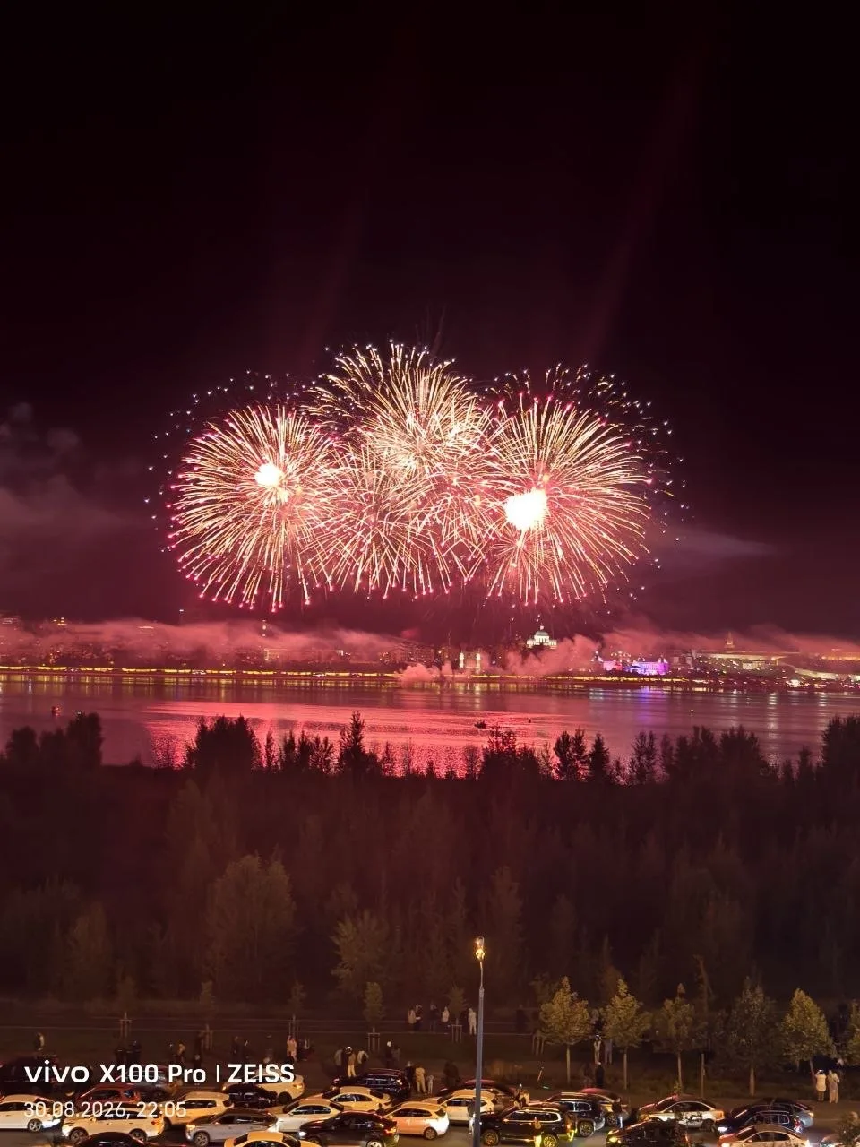 🎆 Вчерашний салют над Казанью