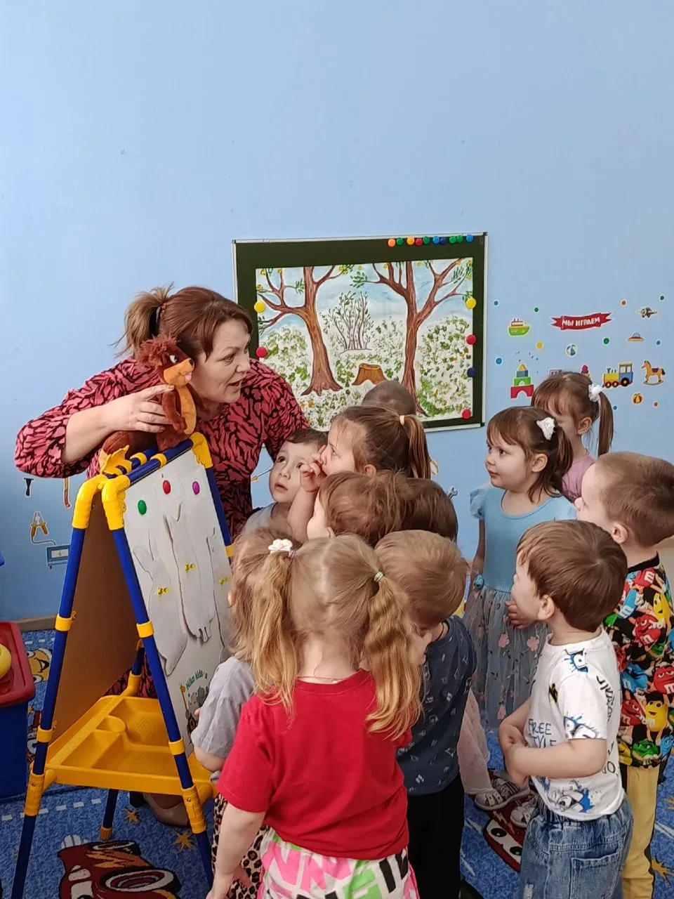 🖌Неделя педагогического мастерства💼       В нашем детском саду продолжается неделя педагогического м