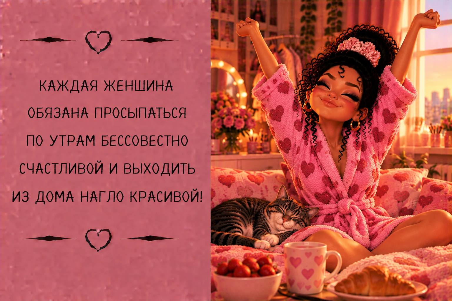 Барышня в халате | Психология с юмором